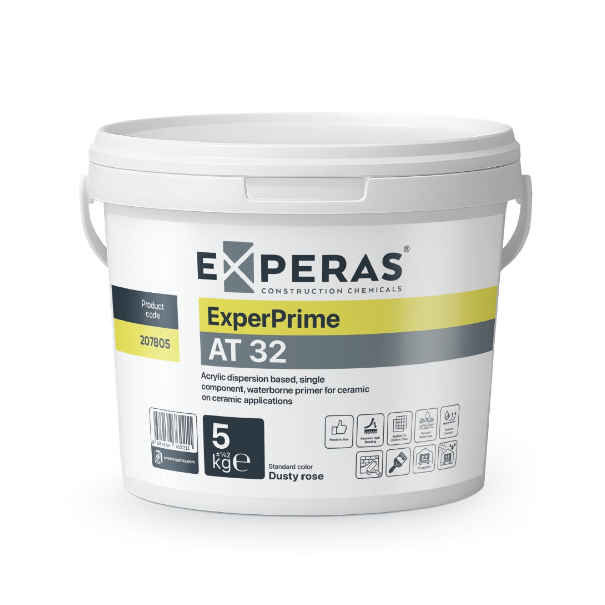 ExperPrime AT 32 – Hechtversterkende primer voor duurzame ondergrondvoorbereiding.
