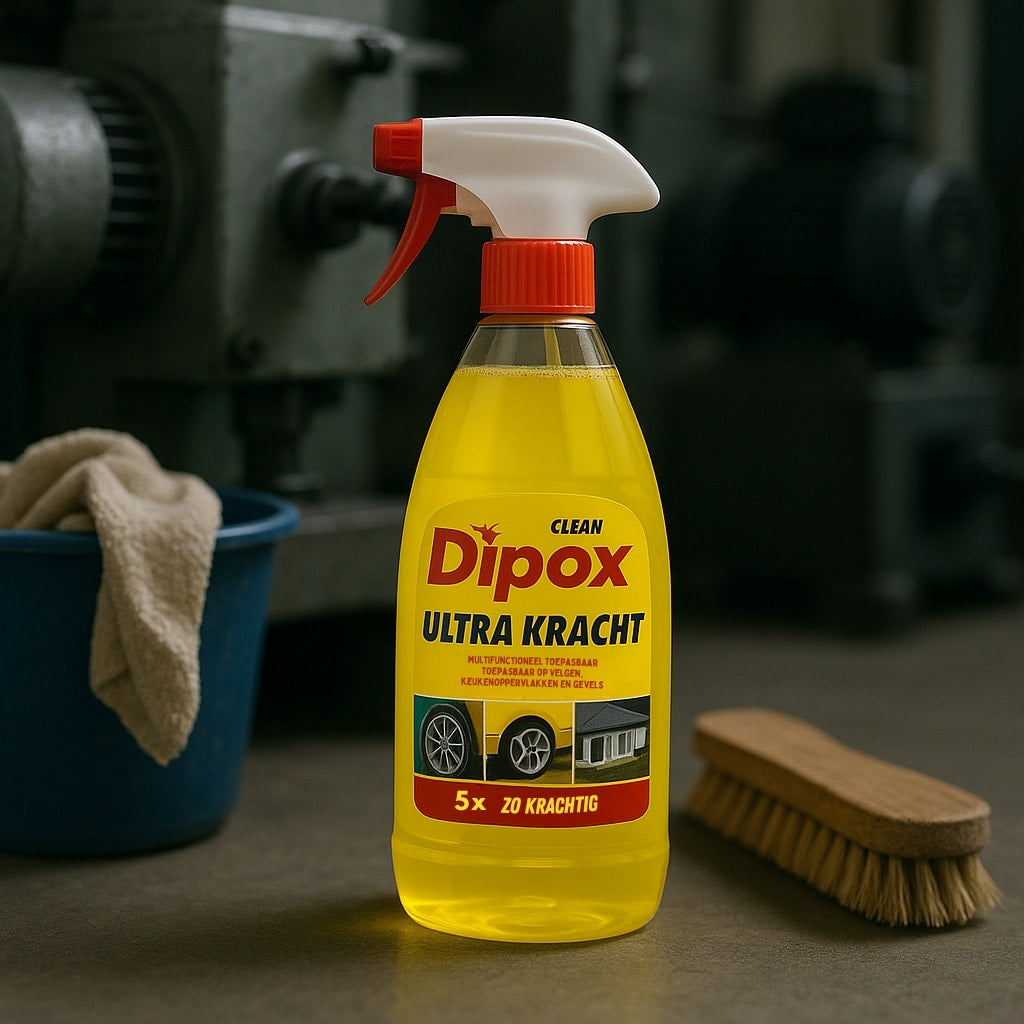 Dipox reinigingsproduct voor gebruik in industrie en professionele schoonmaak